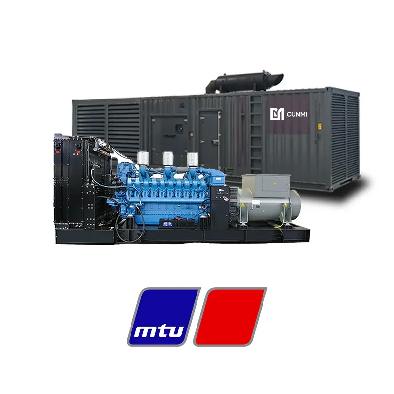 MTU powered generator sets