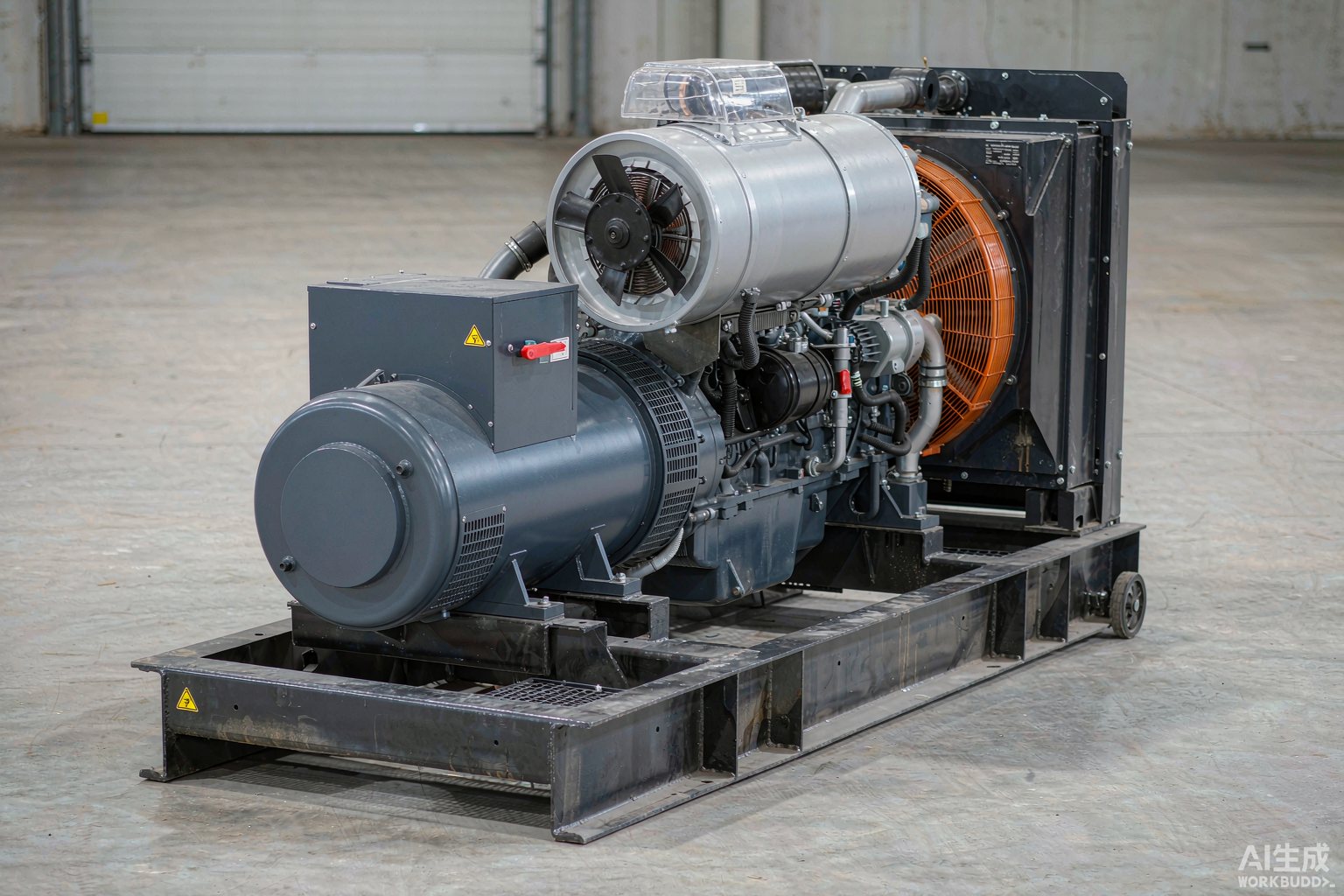 MTU / MTU engine close-up